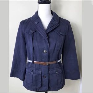 Anthropologie Daughters of Liberation Blue Jacket
